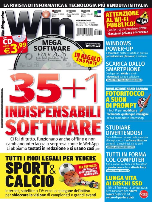 Title details for Win magazine by Sprea S.p.A. - Available